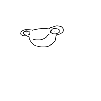 happy frog drawing by whites0ra in Artbitrator