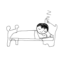 sleeping drawing by whites0ra in Artbitrator