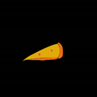 pizza slice drawing by whites0ra in Artbitrator