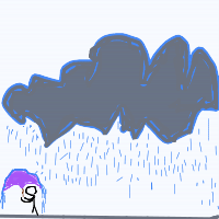 rain cloud drawing by guest-mcpbajyc4 in Artbitrator