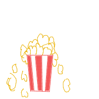 popcorn overflowing drawing by guest-9h7rixqpg in Artbitrator