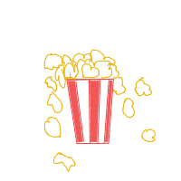 popcorn overflowing drawing by guest-fcrrgjt97 in Artbitrator