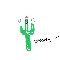 dancing cactus drawing by guest-v5sg99rq3 in Artbitrator