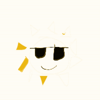 sun wearing sunglasses drawing by guest-9qwzpfwov in Artbitrator
