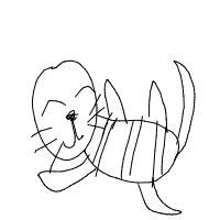 sleeping cat drawing by guest-lmlcfxxtb in Artbitrator