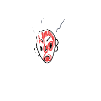 angry face drawing by guest-hh7a7lw9m in Artbitrator