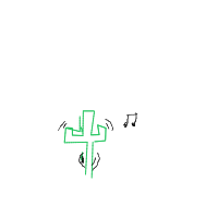dancing cactus drawing by ronan in Artbitrator