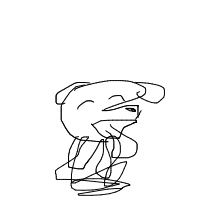 sleepy dog drawing by guest-amaa9jib7 in Artbitrator