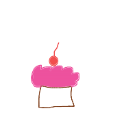 cupcake with cherry drawing by guest-9qp4cc62g in Artbitrator