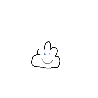cloud with face drawing by guest-cubz1vvl5 in Artbitrator