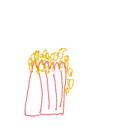 popcorn overflowing drawing by guest-s8scdamft in Artbitrator