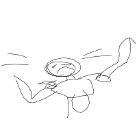 person falling over drawing by guest-513216xtc in Artbitrator