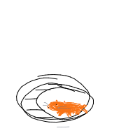 hamster on wheel drawing by guest-k5xa5tyue in Artbitrator