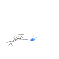 throwing water balloon drawing by guest-k5xa5tyue in Artbitrator