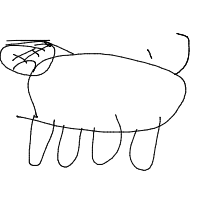 sleeping cat drawing by guest-6h19d6vni in Artbitrator