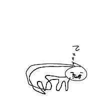 sleeping cat drawing by guest-6w4wxy6yk in Artbitrator