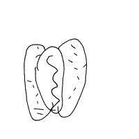 hot dog drawing by guest-9q23eon14 in Artbitrator