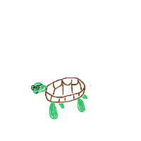 turtle with glasses drawing by guest-9h7hylhtd in Artbitrator