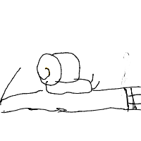 snail racing drawing by guest-6z0tb6oq9 in Artbitrator
