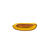 hot dog drawing by mlodanatalia in Artbitrator