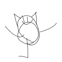 sleeping cat drawing by guest-pcjvct8dj in Artbitrator