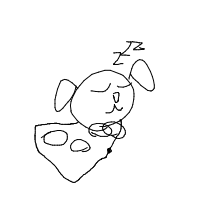 sleepy dog drawing by guest-pcjvct8dj in Artbitrator