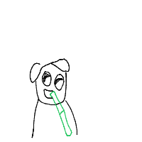 panda eating bamboo drawing by guest-0isw8mplt in Artbitrator