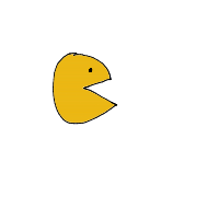pac-man drawing by guest-pa6maohma in Artbitrator