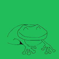 happy frog drawing by dantasrenato in Artbitrator