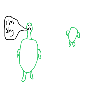 shy turtle drawing by guest-mkv9u9a1d in Artbitrator