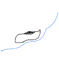 penguin sliding drawing by guest-mkv9u9a1d in Artbitrator