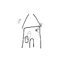 haunted house drawing by guest-zxfl77jvu in Artbitrator