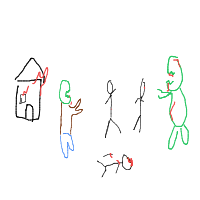 zombie apocalypse drawing by guest-zxfl77jvu in Artbitrator