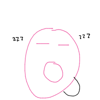 yawning drawing by guest-hr2h87zec in Artbitrator