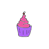 cupcake with cherry drawing by guest-ucevdx1cz in Artbitrator