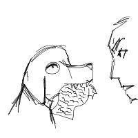 dog ate homework drawing by guest-9v5ws9f0z in Artbitrator