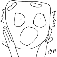 surprised face drawing by guest-msu65ioox in Artbitrator