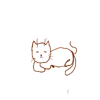 sleeping cat drawing by guest-og7c2gbrh in Artbitrator