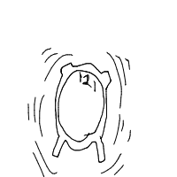 alarm clock ringing drawing by guest-1wgs2jsq4 in Artbitrator