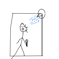 singing in shower drawing by guest-uys13slyr in Artbitrator