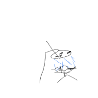 singing in shower drawing by superb in Artbitrator