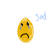 sad face drawing by guest-a5cspgrks in Artbitrator