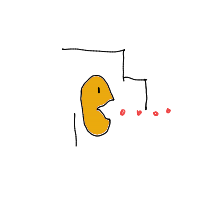 pac-man drawing by guest-aq50v0rwr in Artbitrator