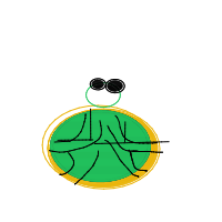 turtle with glasses drawing by guest-x67tsy4gl in Artbitrator