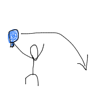 throwing water balloon drawing by guest-prgrfh7qh in Artbitrator