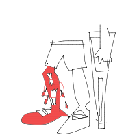 break a leg drawing by dystq in Artbitrator