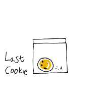 last cookie in jar drawing by ravioli in Artbitrator