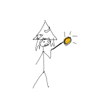 wizard casting spell drawing by guest-qgng4hqbj in Artbitrator