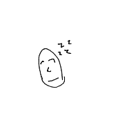 sleeping face drawing by adam2 in Artbitrator