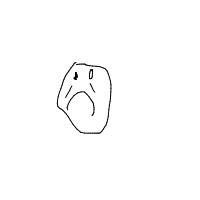sad face drawing by guest-wvk29156v in Artbitrator